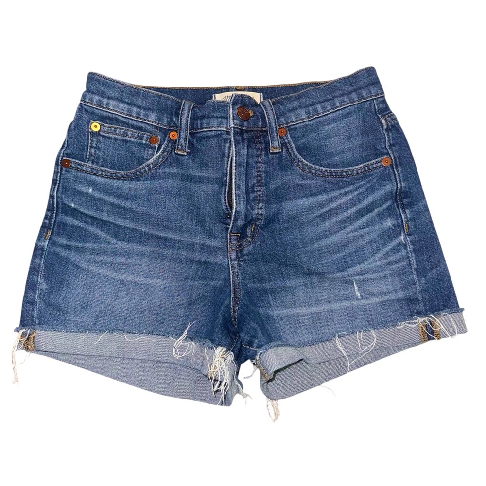 Madewell Cuffed Jean Shorts Denim Women's 25 / 3
